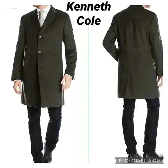 Kenneth Cole Men's Raburn Wool Blend Top… - Picture 1 of 7